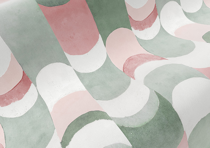 Castillo Velvet, Mystic - Twist&Fit Roman Blind - Image 4